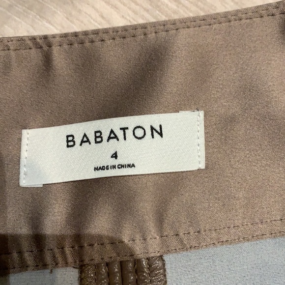 Babaton vegan leather skirt - Picture 6 of 6